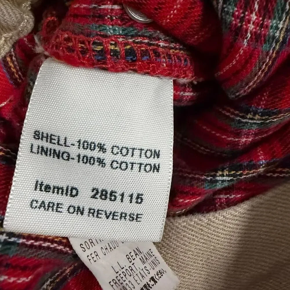 Llbean Women's Tan and Cream Jeans